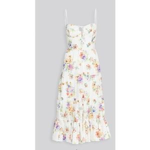 WAYF White Midi Dress